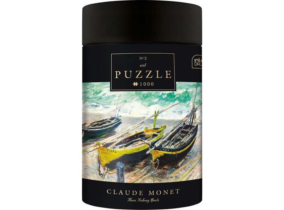 INTERDRUK Puzzle Art: Tři rybářské lodě 1000 dílků