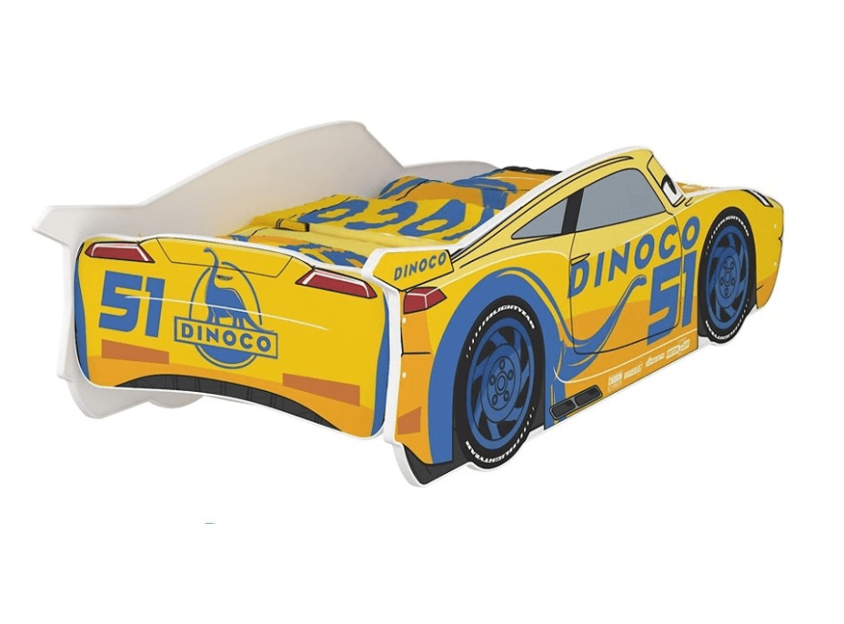 Dětská autopostel Disney 160x80 - CRUZ RAMIREZ