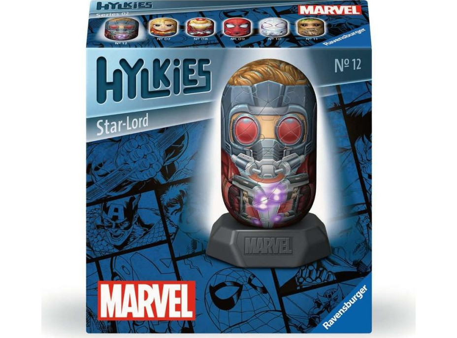 RAVENSBURGER 3D puzzle Hylkies: Marvel: Star Lord 54 dílků