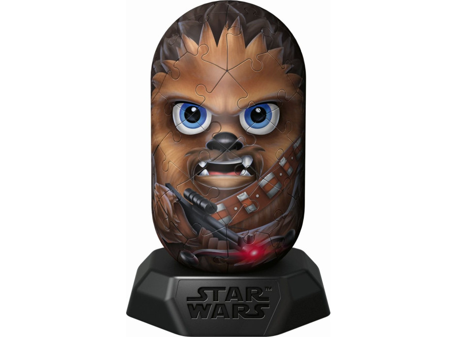 RAVENSBURGER 3D puzzle Hylkies: Star Wars: Chewbacca 54 dílků