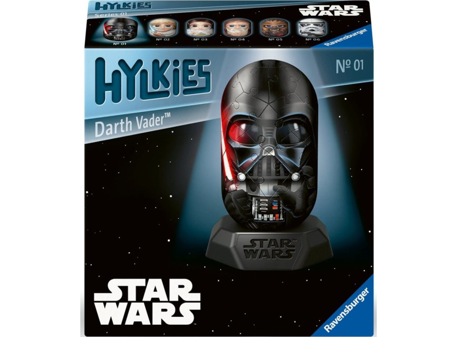 RAVENSBURGER 3D puzzle Hylkies: Star Wars: Darth Vader 54 dílků