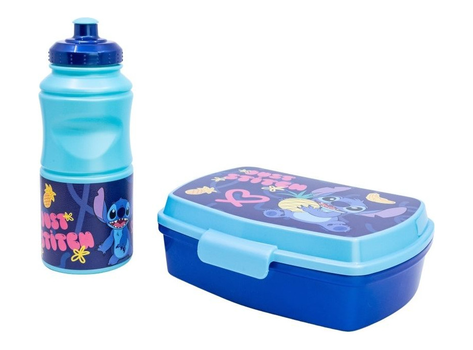 STOR Dětská jídelní sada 2v1 Stitch