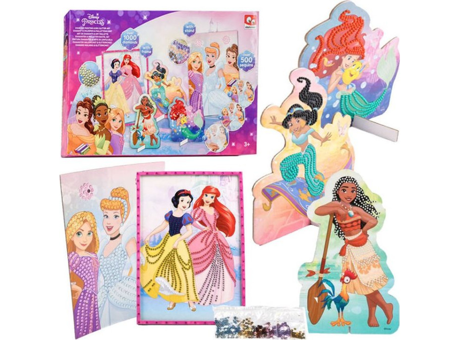 SLAMMER Diamantové malování Disney Princezny