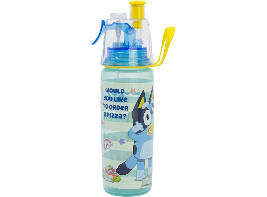 STOR Láhev na pití s rozprašovačem Bluey 575 ml