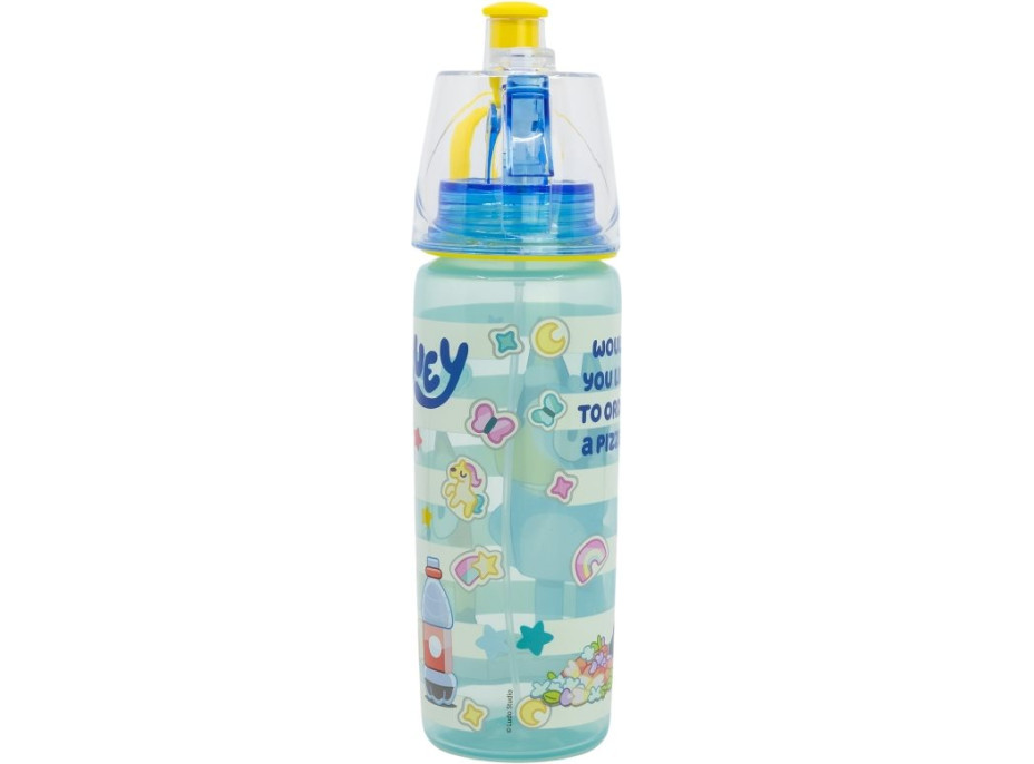STOR Láhev na pití s rozprašovačem Bluey 575 ml