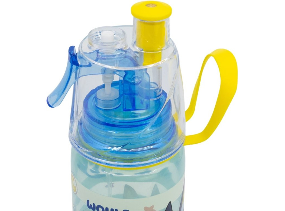 STOR Láhev na pití s rozprašovačem Bluey 575 ml