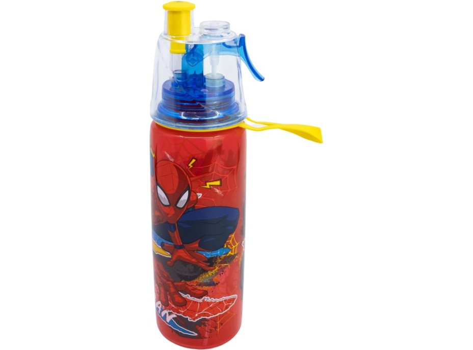 STOR Láhev na pití s rozprašovačem Spiderman 575 ml