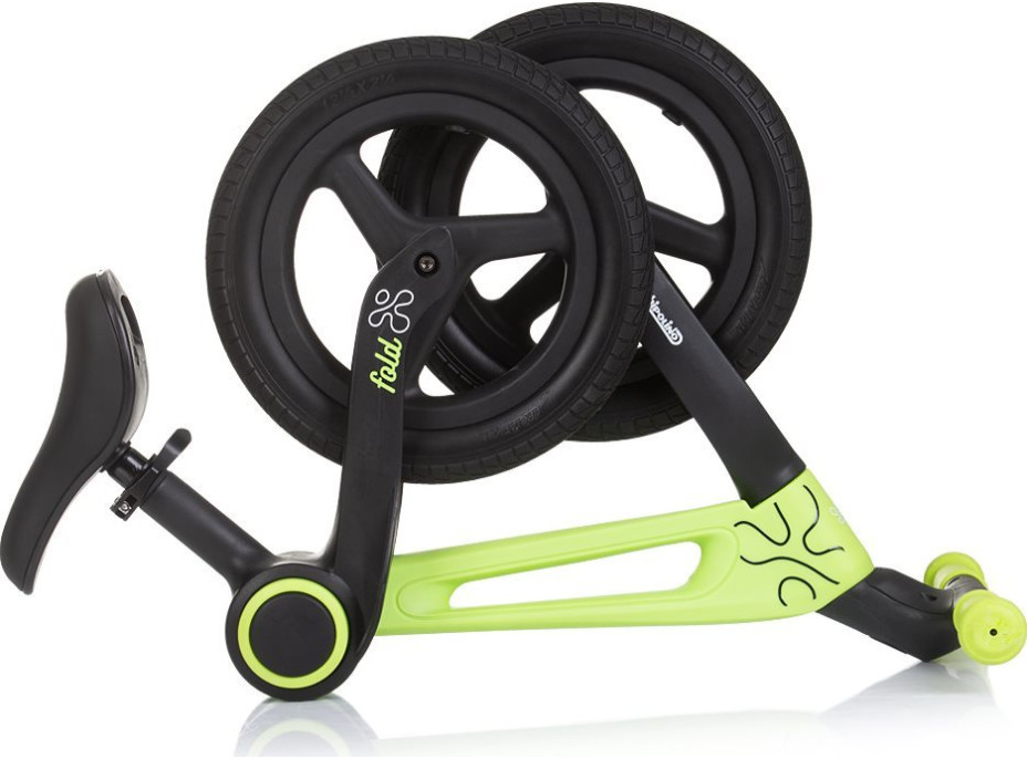 CHIPOLINO Odrážedlo Fold X Green