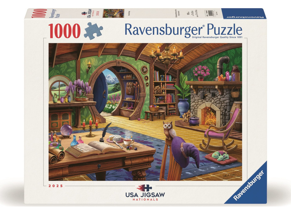 RAVENSBURGER Puzzle Kouzelná chaloupka 1000 dílků