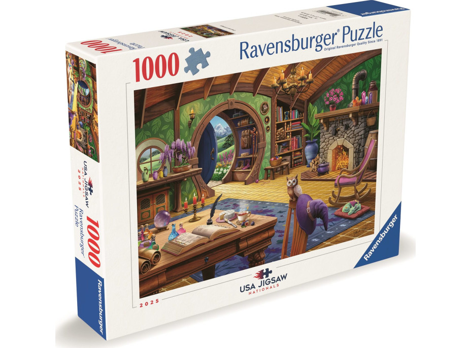 RAVENSBURGER Puzzle Kouzelná chaloupka 1000 dílků