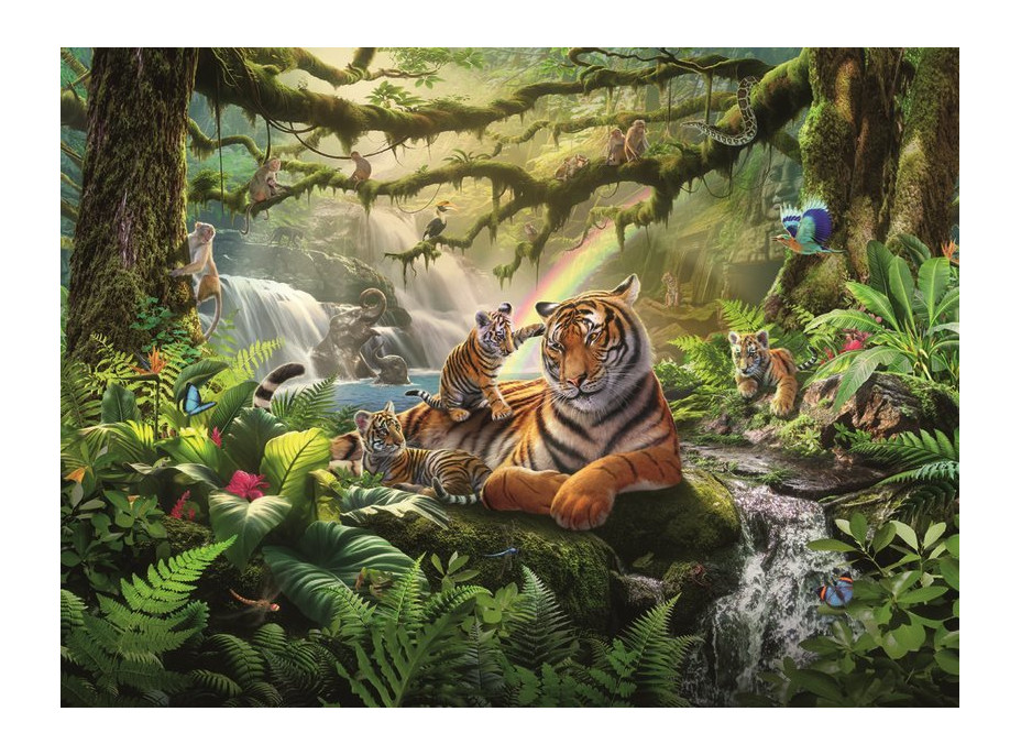 RAVENSBURGER Puzzle Džungle 300 dílků