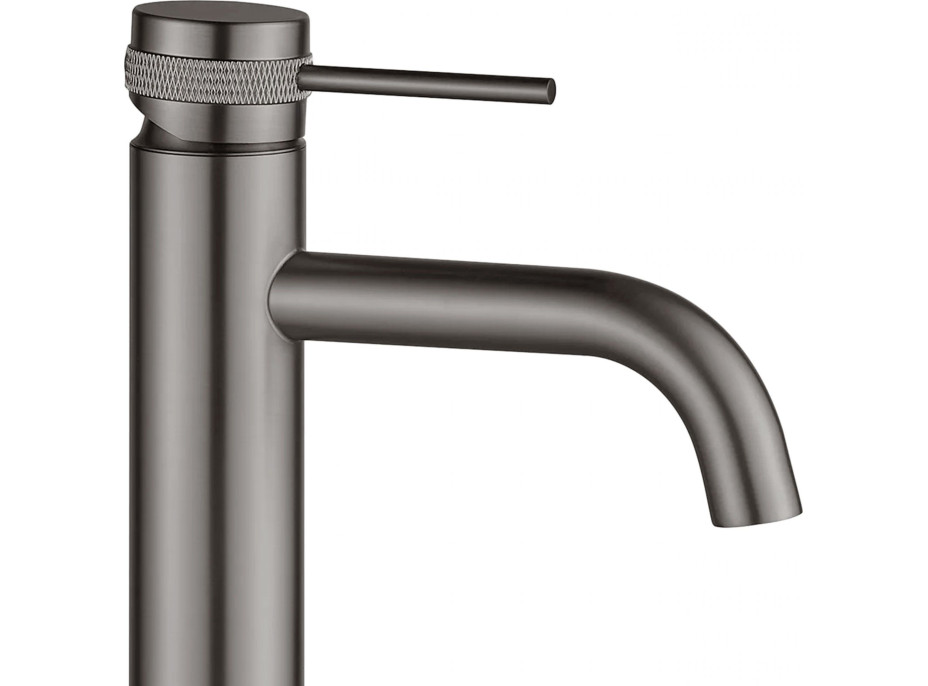 Umyvadlová baterie MAXMAX Rea LUNGO GRIP - nízká - gun grey