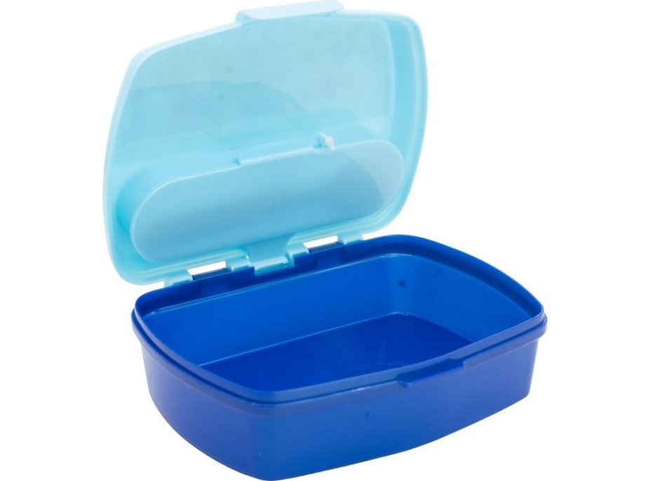 STOR Box na svačinu s příborem Angel a Stitch