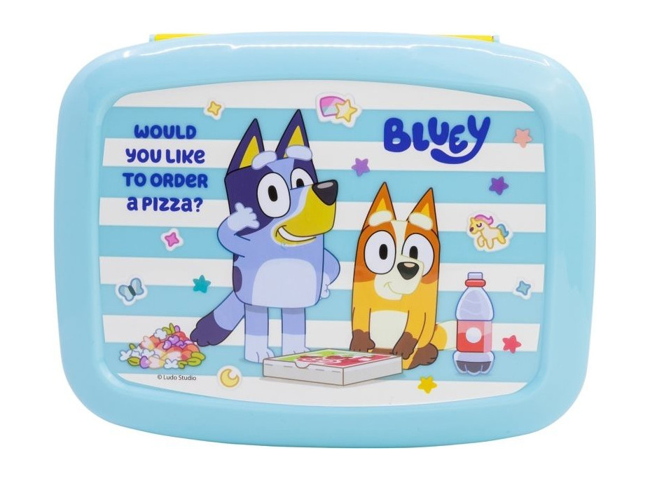 STOR Box na svačinu s přihrádkami Bluey