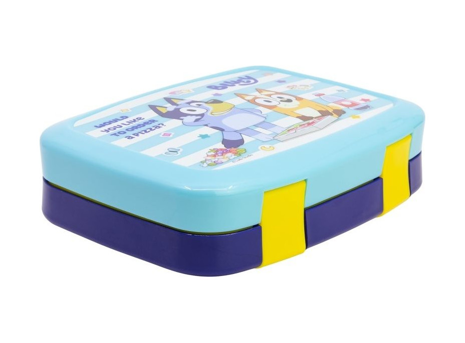 STOR Box na svačinu s přihrádkami Bluey