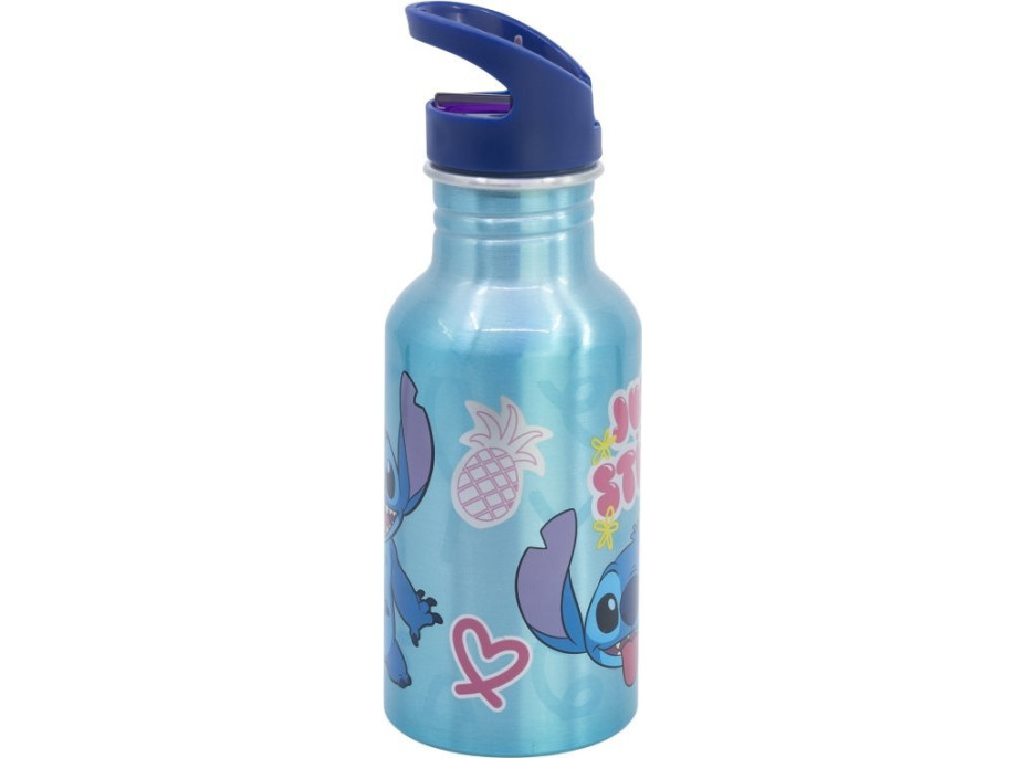 STOR Láhev na pití hliníková Stitch 545 ml