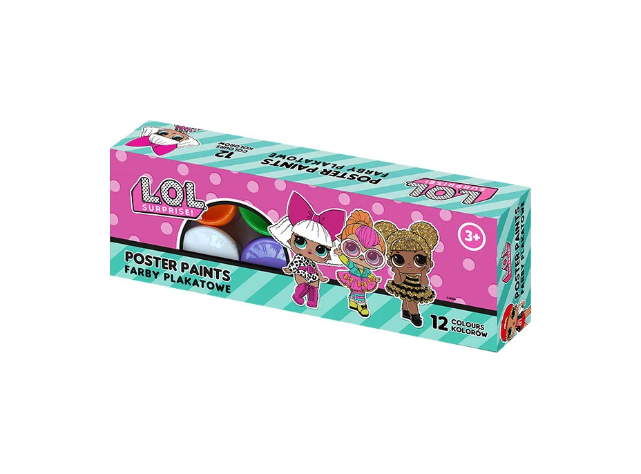 ASTRA Temperové barvy 12x20ml L.O.L. Surprise
