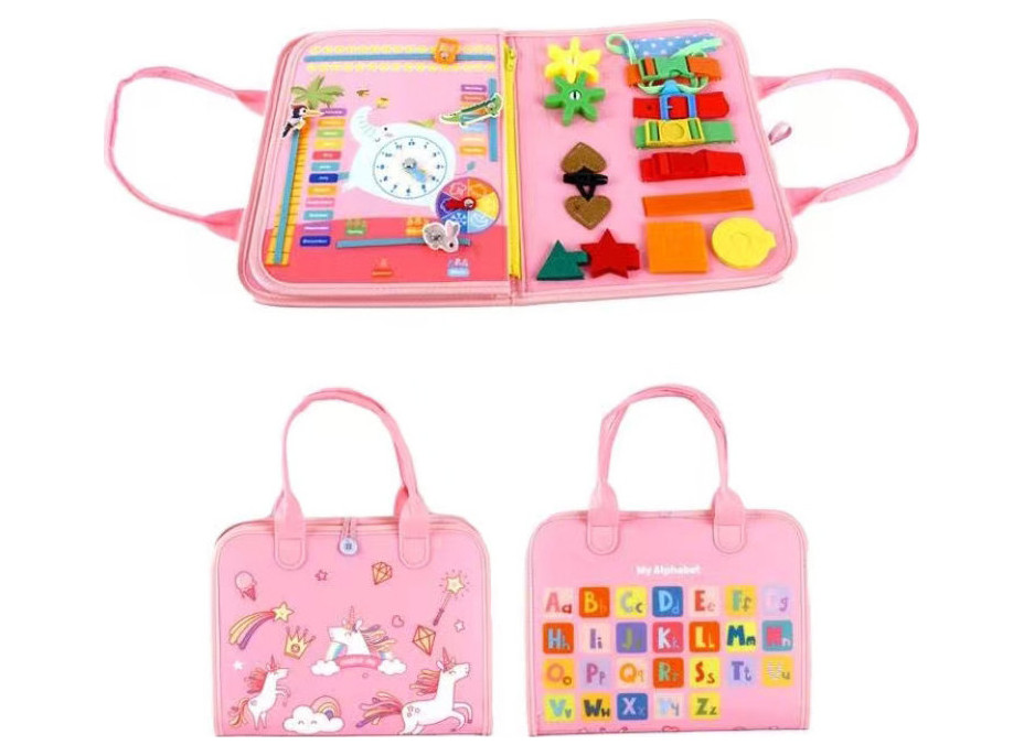 2Kids Toys Senzorická busy kniha Jedonorožec 1