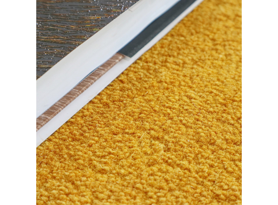 Ručně všívaný kusový koberec Asra wool gold