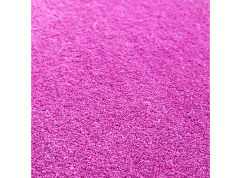 Ručně všívaný kusový koberec Asra wool lila