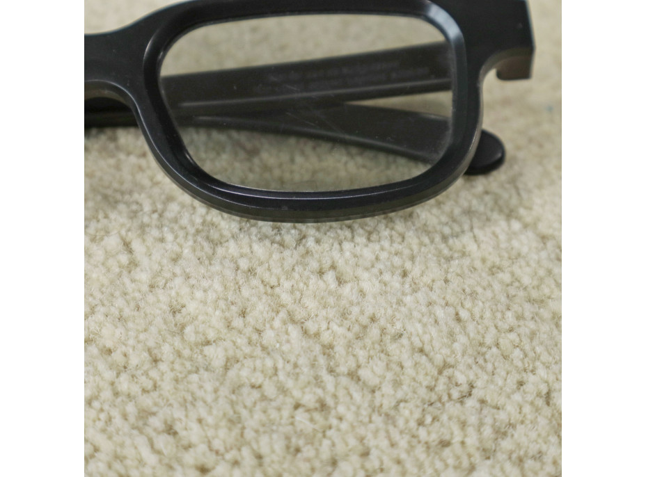 Ručně všívaný kusový koberec Asra wool cream