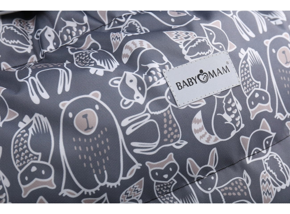 Dětský fusak do kočárku BABYMAM Maxi - Boho/béžový