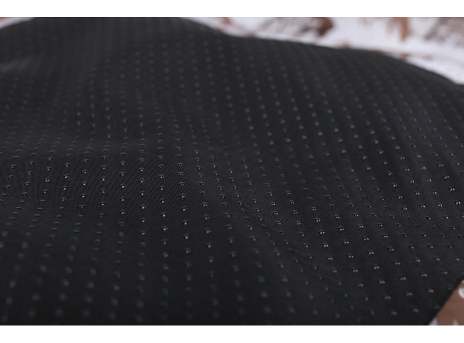 Dětský fusak do kočárku BABYMAM Maxi - Zimní les/cappuccino