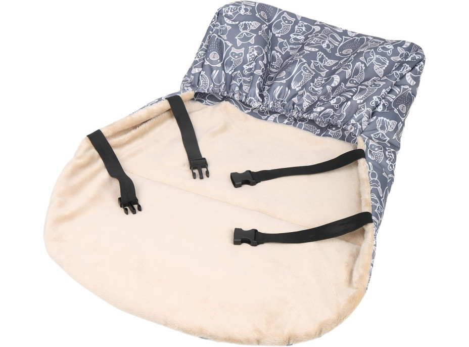 Dětský fusak na sportovní kočárek BABYMAM - Boho/béžový