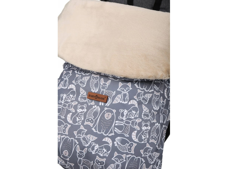 Dětský fusak na sportovní kočárek BABYMAM - Boho/béžový