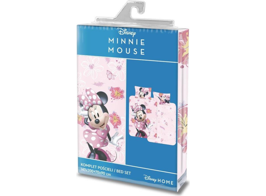 Dětské bavlněné povlečení MINNIE - 140x200 cm