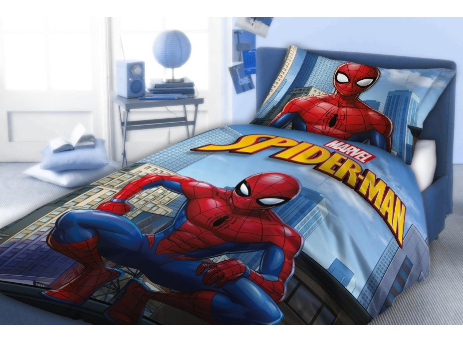 Dětské bavlněné povlečení SPIDER-MAN - 160x200 cm