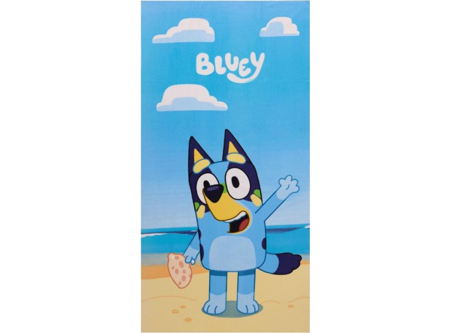 Dětská rychleschnoucí osuška BLUEY 70x140 cm