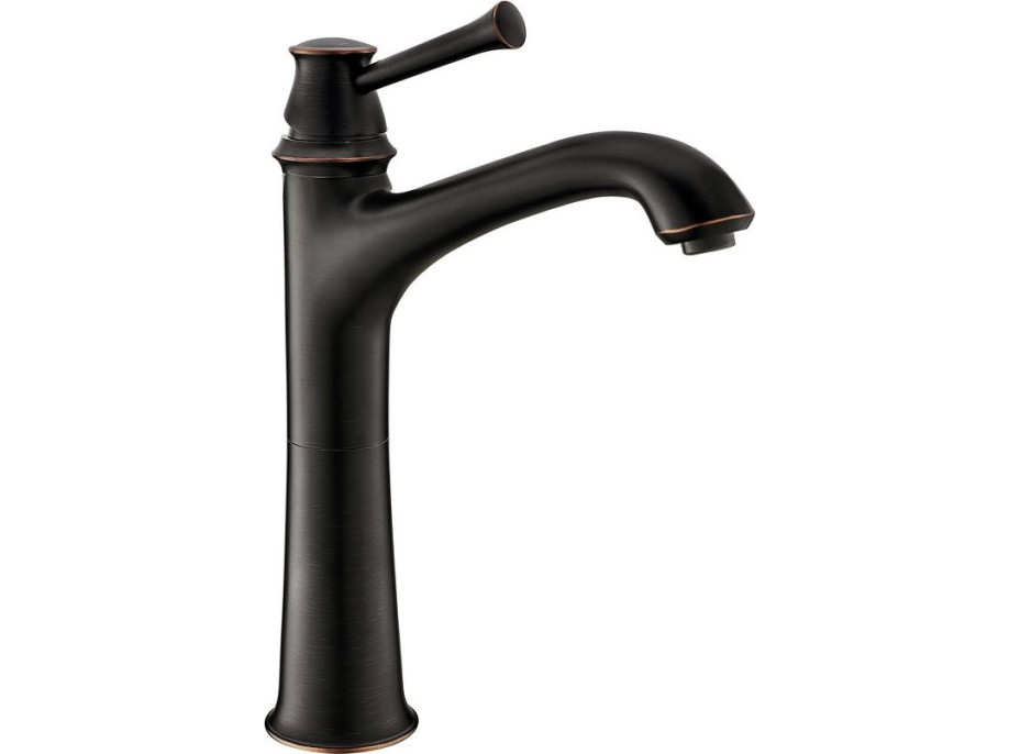 Sapho CLASSIC stojánková umyvadlová baterie vysoká, olejem gumovaný bronz AZ006WB