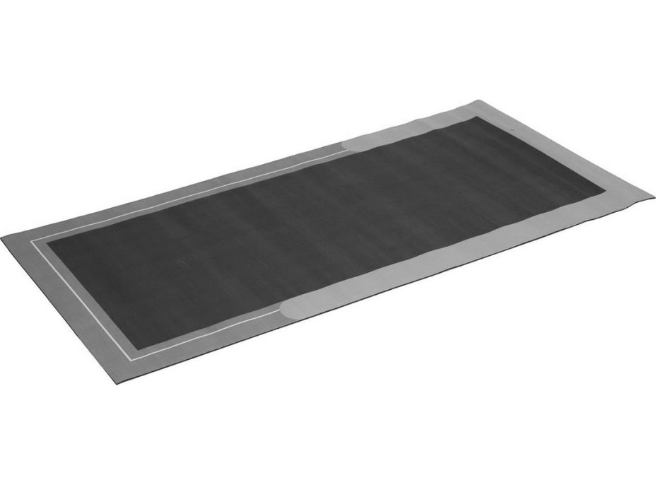 Aqualine Koupelnová předložka 60x120cm, absorpční, šedá PCD014V