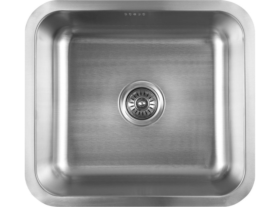 Aqualine Nerezový vestavný dřez 50x18x45cm AQ5045