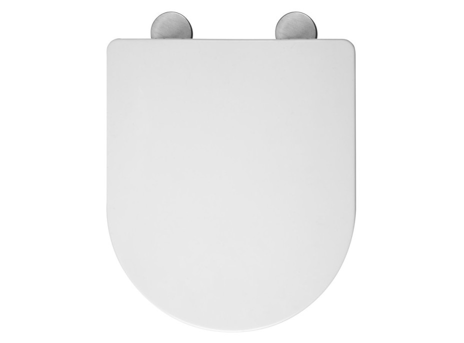 Aqualine ISABELLA WC sedátko, Soft Close, Easy Take, bílá ES8516