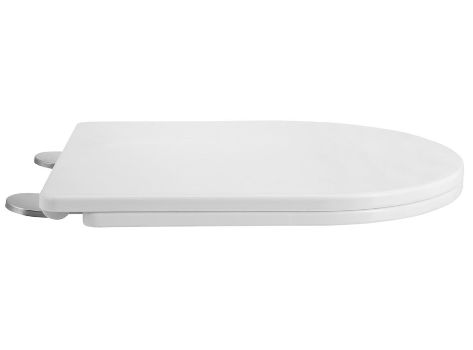 Aqualine ISABELLA WC sedátko, Soft Close, Easy Take, bílá ES8516