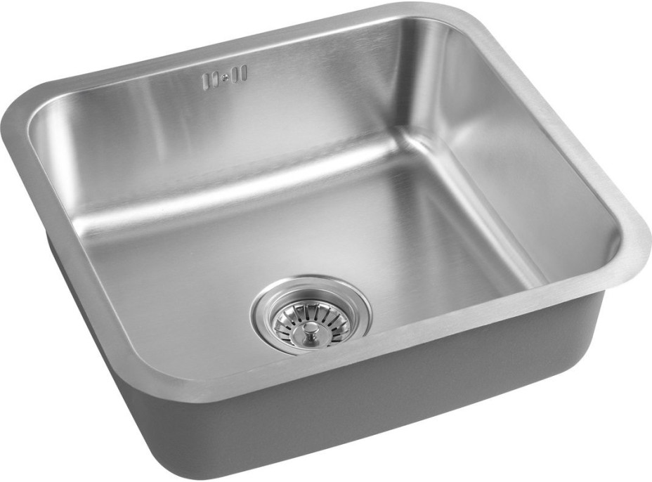 Aqualine Nerezový vestavný dřez 50x18x45cm AQ5045