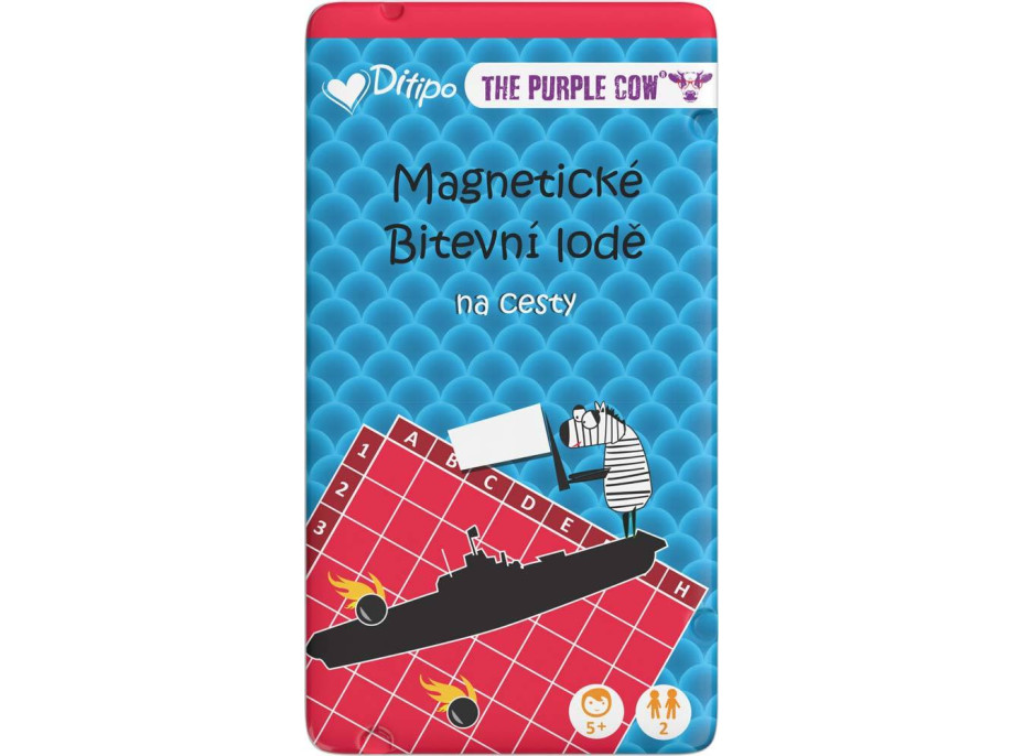 Magnetická hra - Bitevní lodě