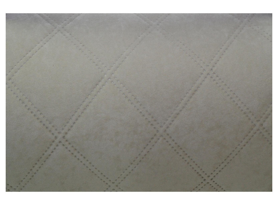 Cestovní turistická prošívaná matrace 198x60x5 cm - béžová