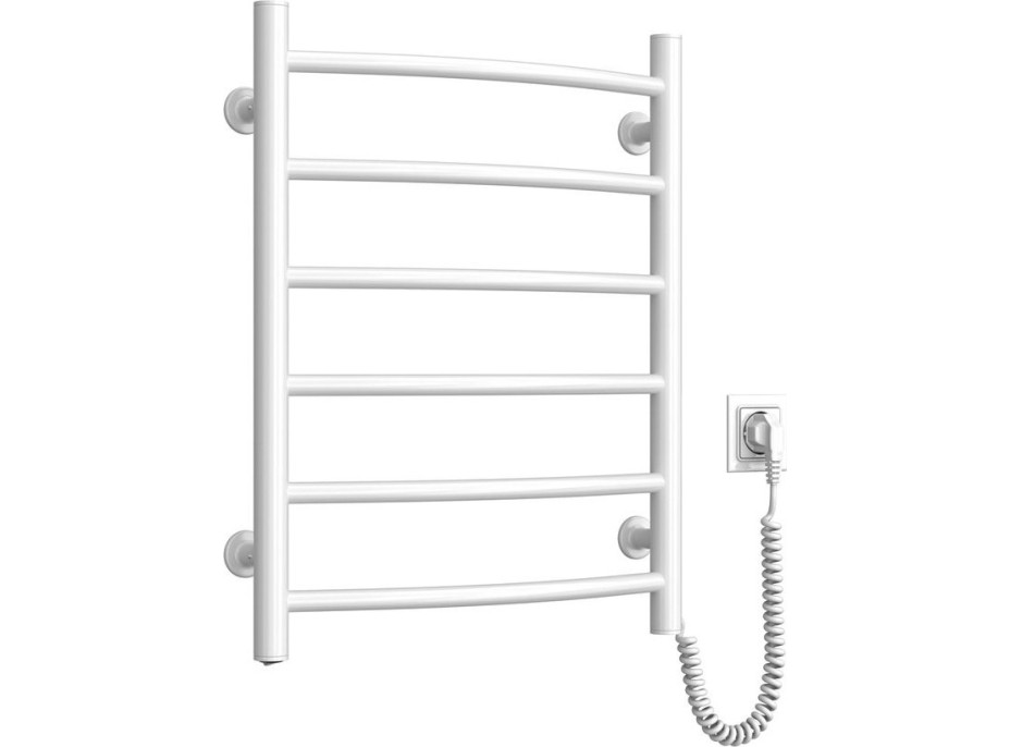 Aqualine SUPE elektrický sušák ručníků, 480x600mm, 148W, bílý SU148