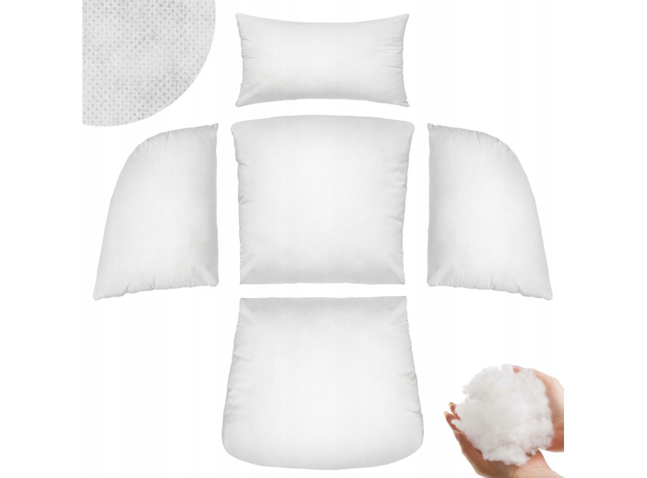 Sedací polštář PRIMA Velvet do závěsného houpacího křesla - hnědý