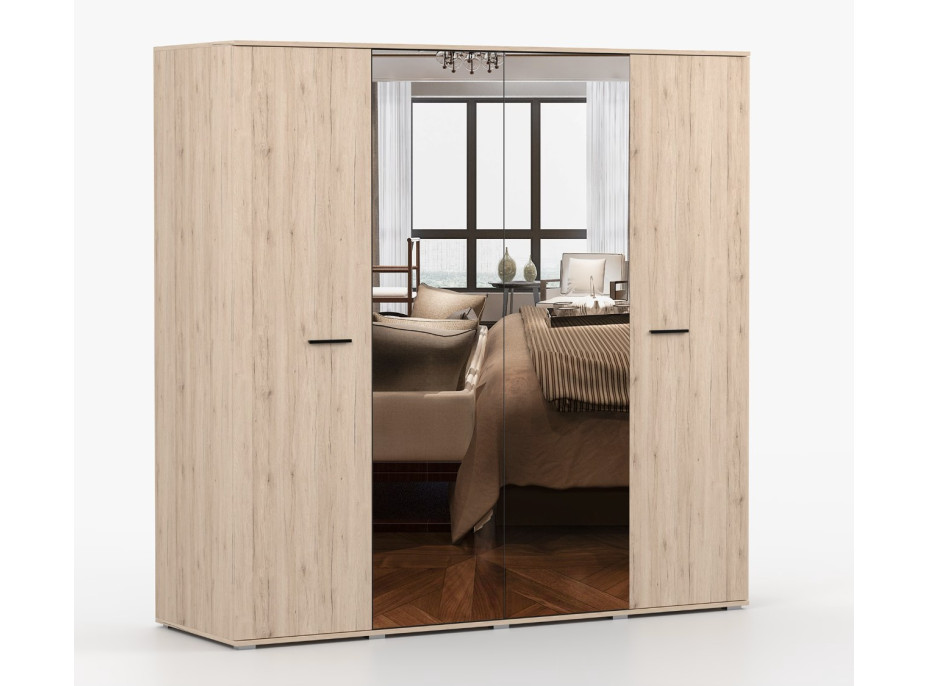 Šatní skříň BENNY 200 - dub sanremo Šatní skříň BENNY 200 - dub sanremo