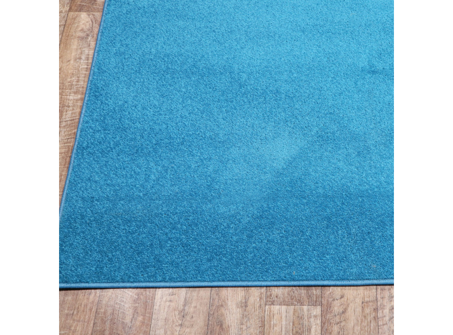 Kusový koberec Eton tyrkys