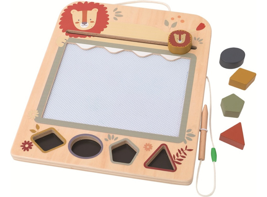 2Kids Toys Magnetická kreslící tabulka Lvíček
