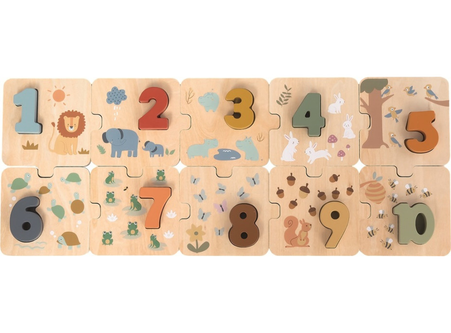 2Kids Toys Puzzle Počítání se zvířátky