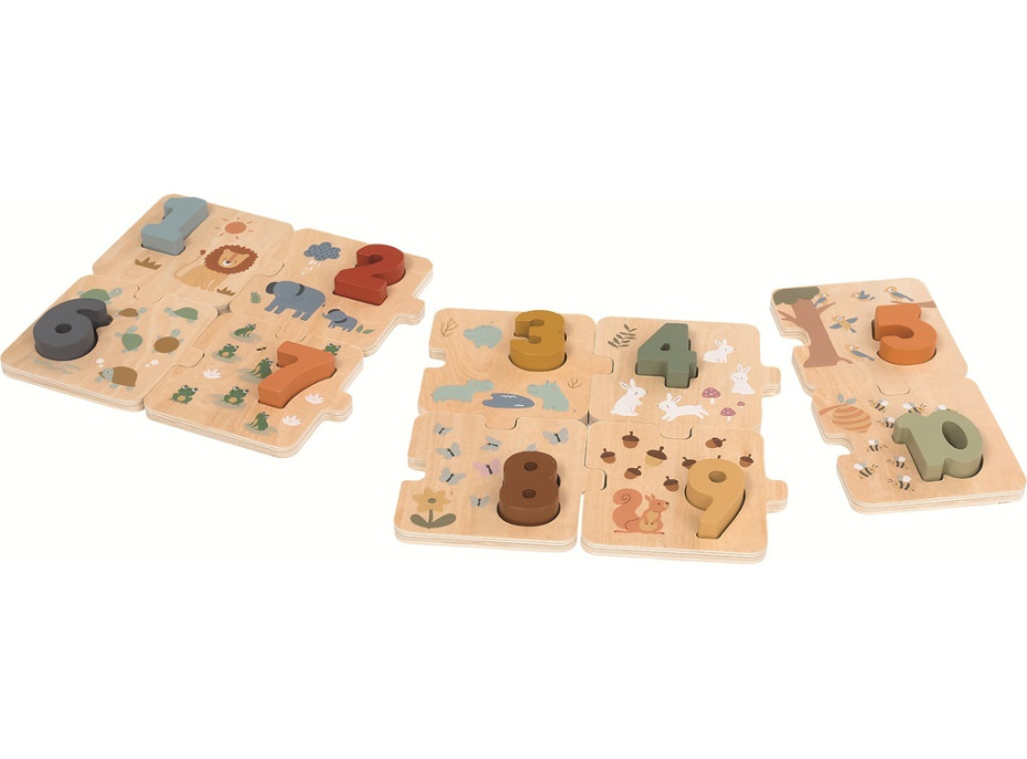 2Kids Toys Puzzle Počítání se zvířátky
