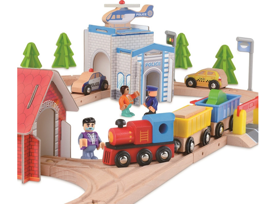 2Kids Toys Vláčkodráha 80 dílů