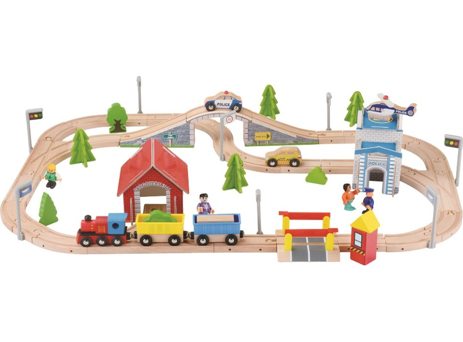 2Kids Toys Vláčkodráha 80 dílů
