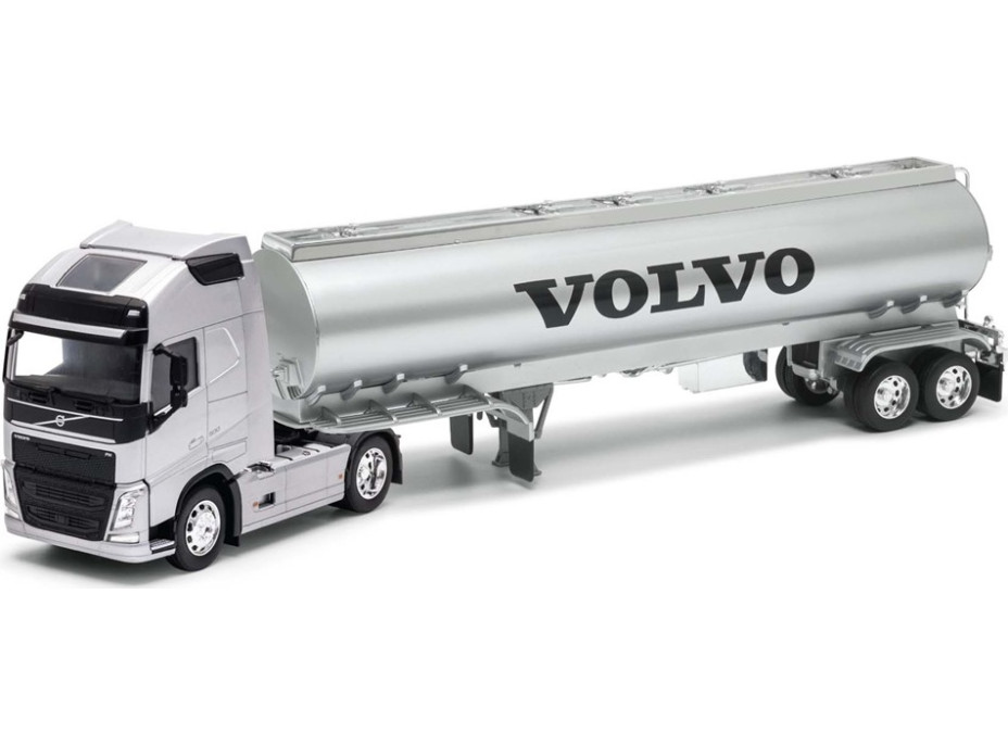 Welly VOLVO FH OIL TANKER 1:32 stříbrné